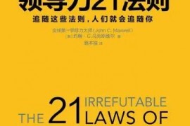 《领导力21法则》书籍大纲文字版！